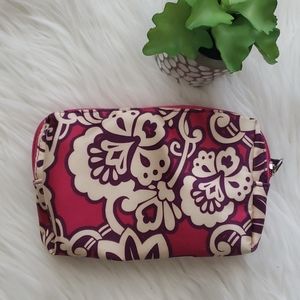 Allegro Contents Pink Purple Mini Cosmetic Bag